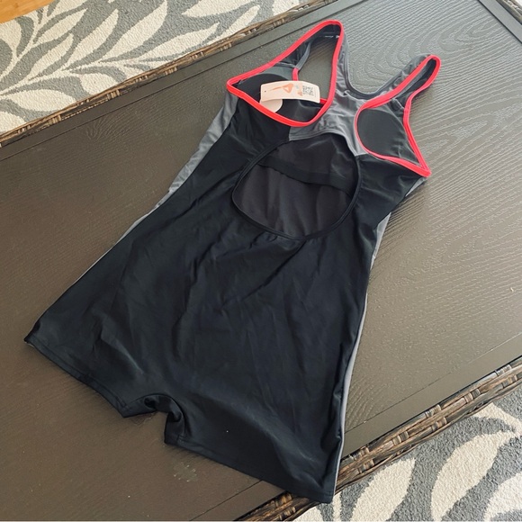 Charmo Women's One Piece Swimsuits Boyleg Sports Swimwear Athletic Swimming Wear - Picture 6 of 9